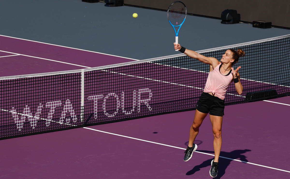 Entrenamiento previo al arranque de WTA Finals en Guadalajara (Cortesía WTA)