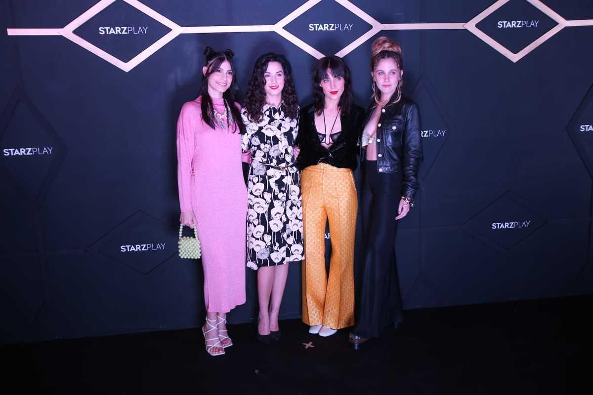 Miembros de las producciones se hicieron presentes en la alfombra de Starz Play (Juan Carlos Bautista).