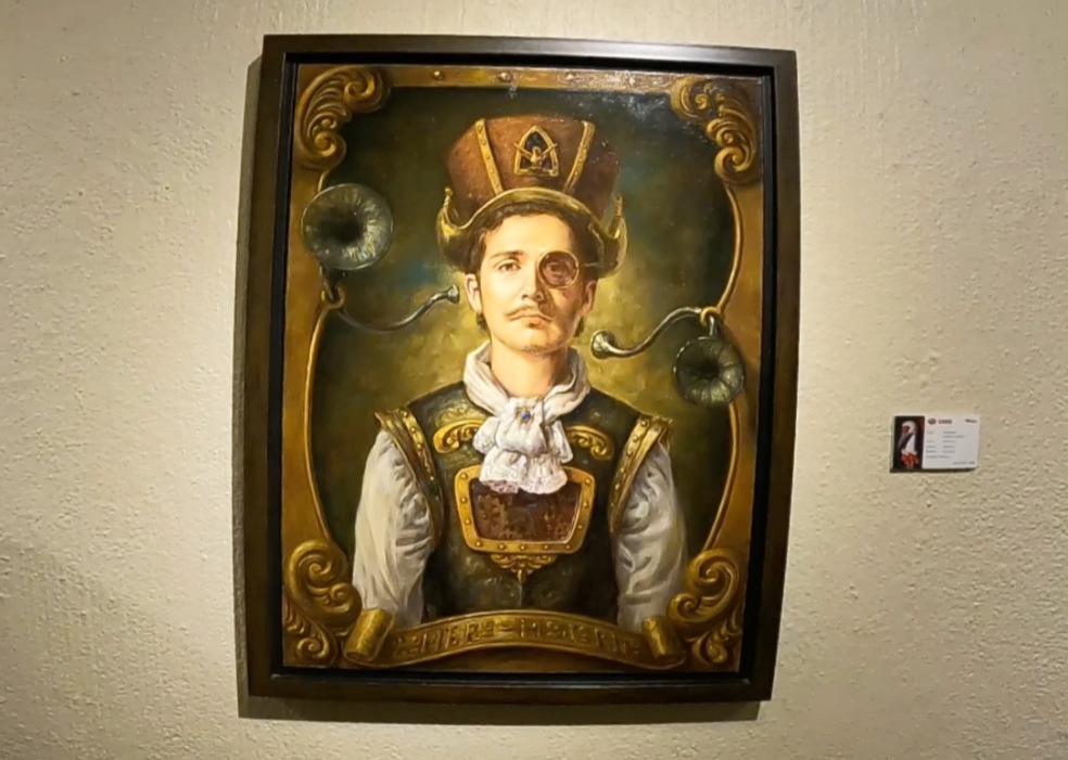 Obra de José Parra que forma parte de la exhibición (Enrique Vázquez)