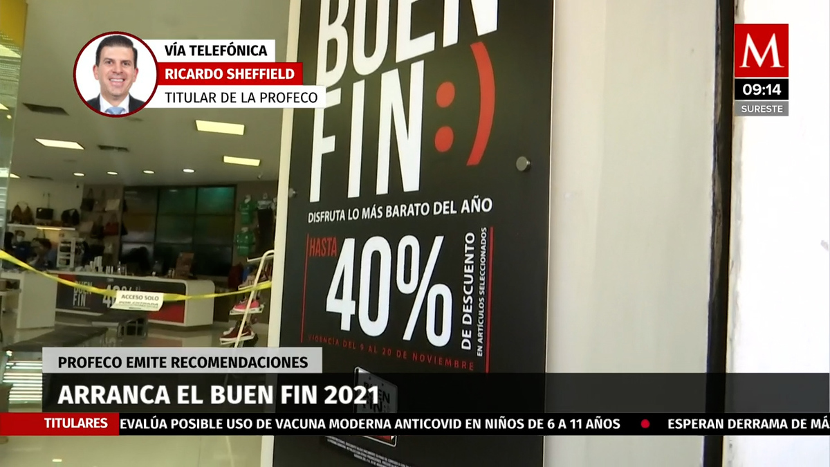 Profeco emite recomendaciones para hacer compras en el Buen Fin