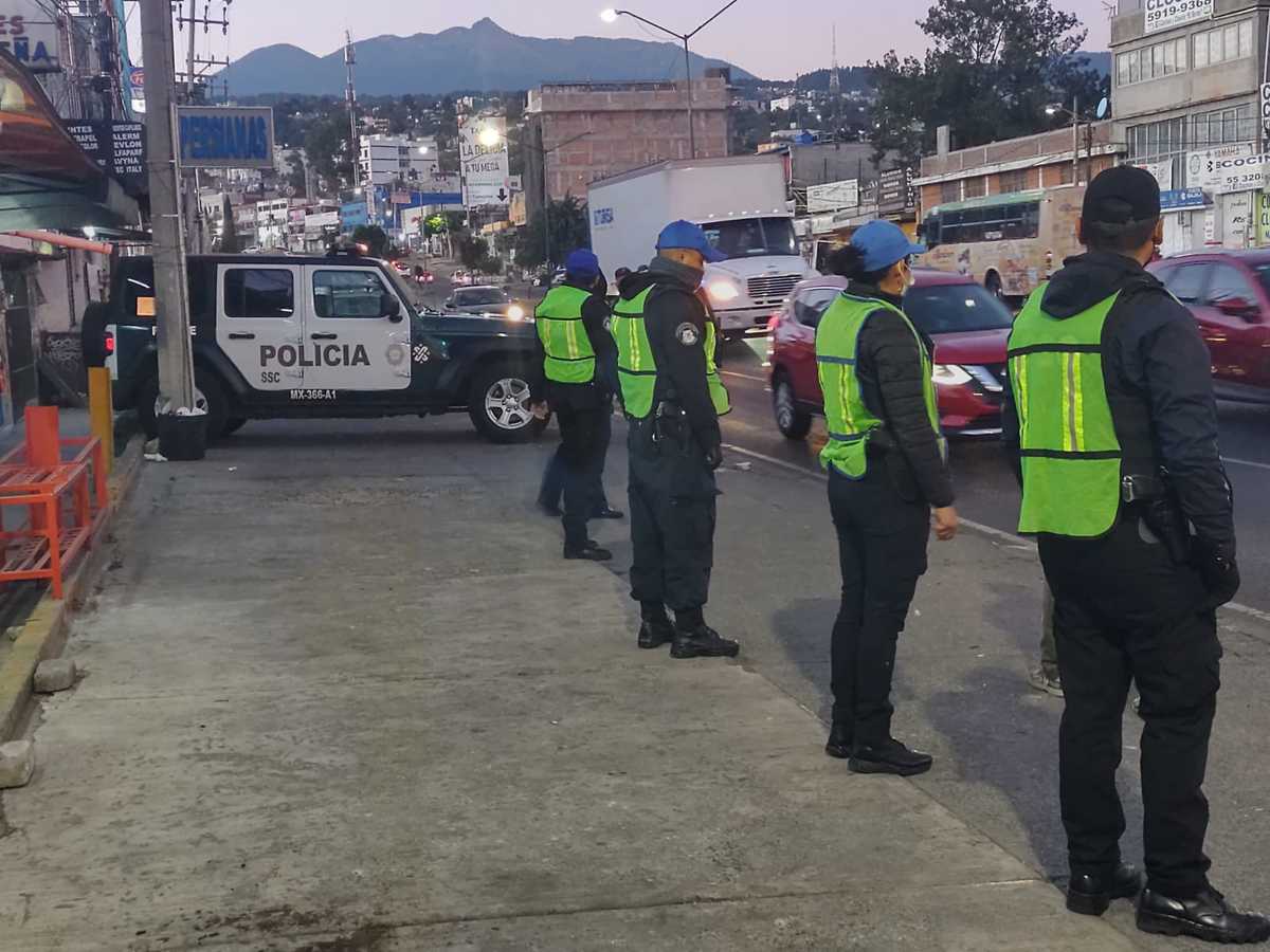 SSC realiza operativo de prevención de delitos (César Velázquez)