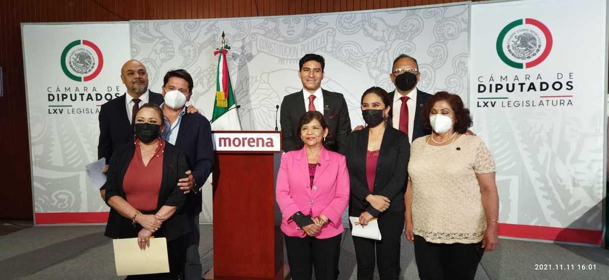 Diputados federales de Morena por el estado de Hidalgo. (Especial)