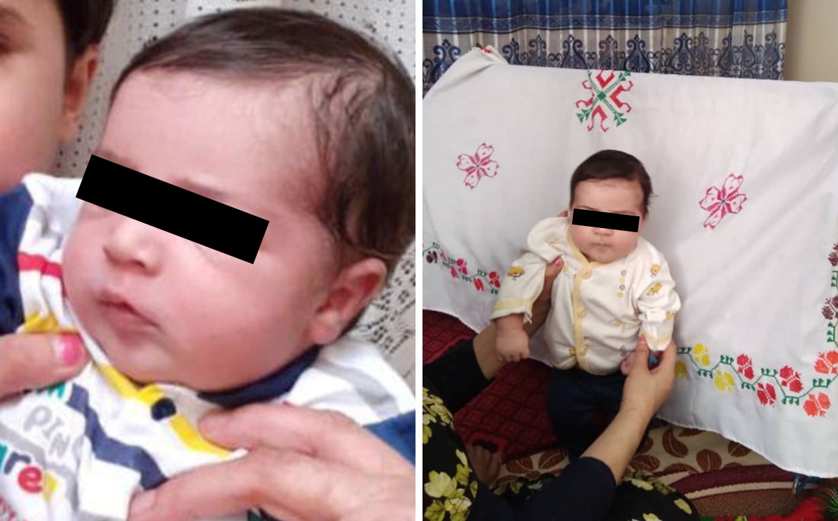 El bebé tenía dos meses cuando fue entregado a los soldados. (Reuters)