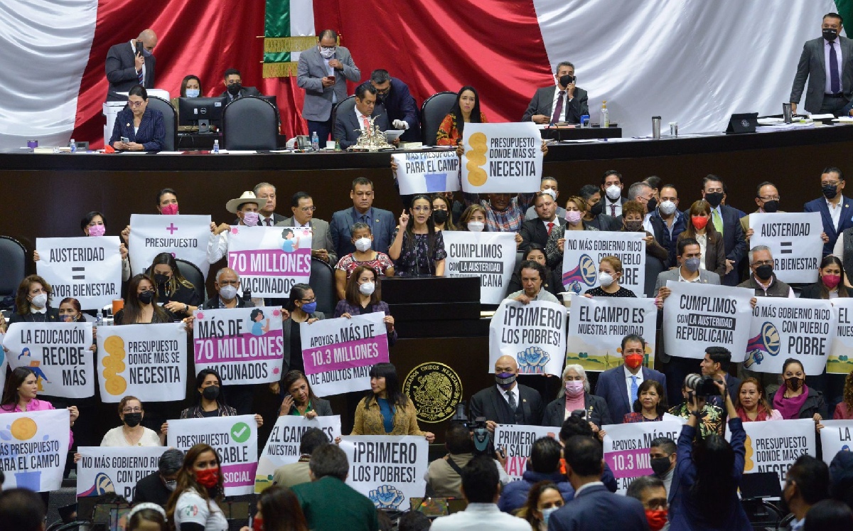 Los diputados se manifestaron contra el presupuesto para el próximo año. | Cuartoscuro
