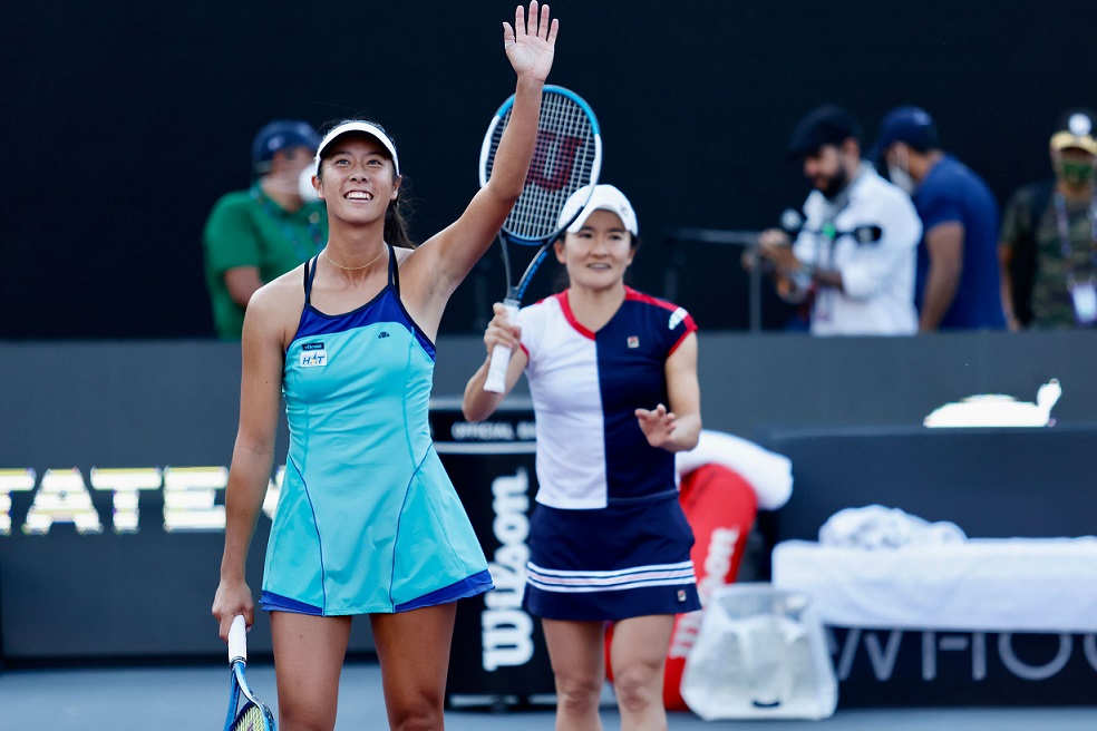 Aoyama y Shibahara se acercan a semifinales de la WTA Finals en Guadalajara (Cortesía)