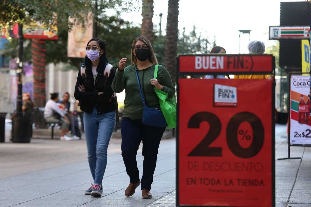 Compras de El Buen Fin. Foto: Jorge López