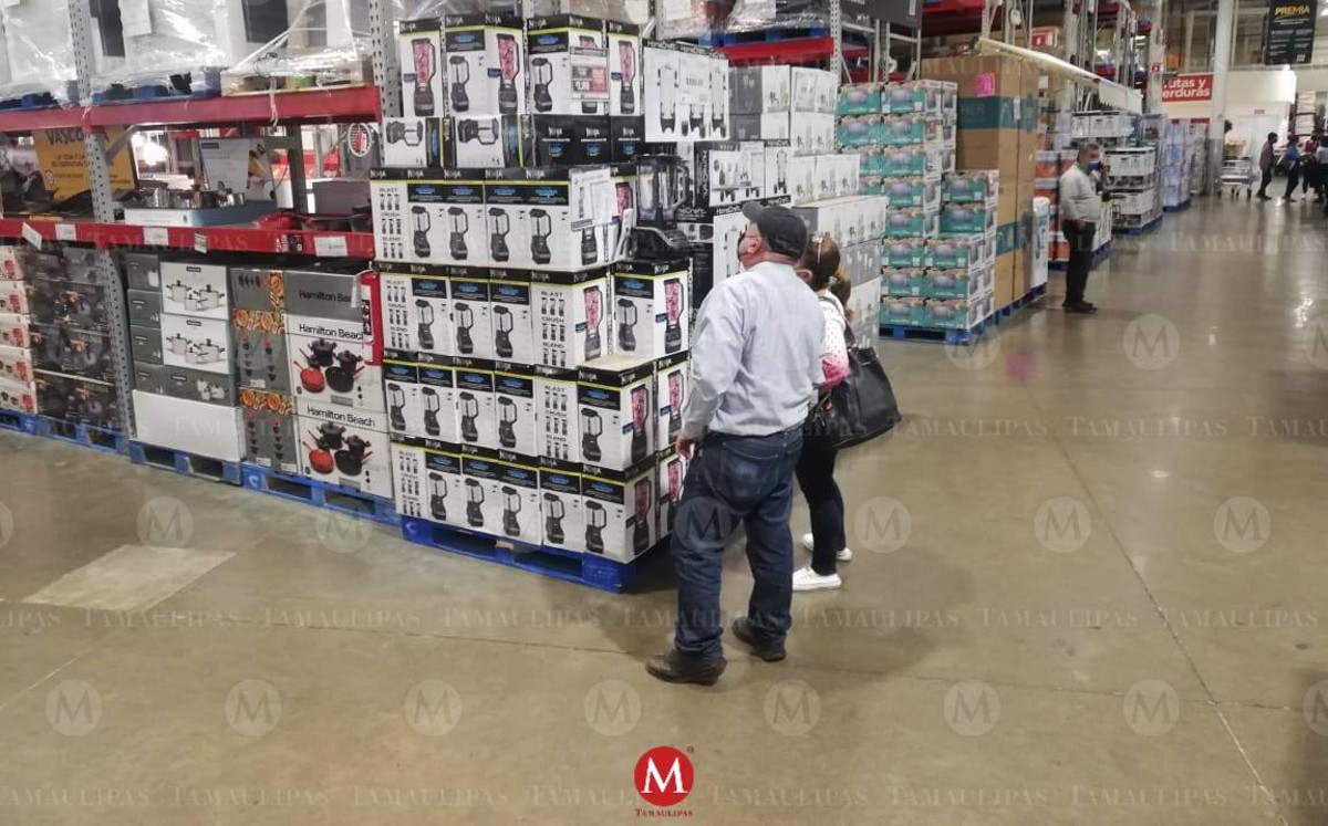 Compras en el Buen Fin en Tampico. (Jaime Maya)