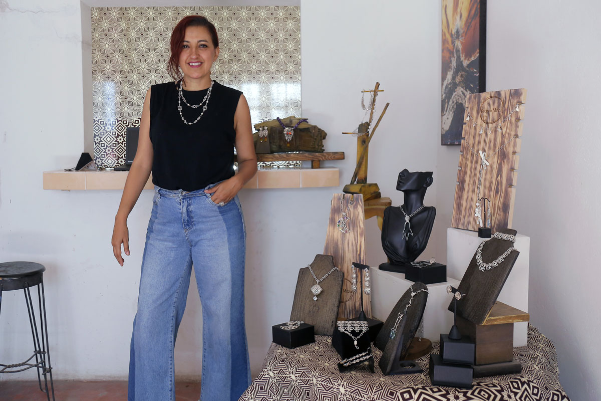 El trabajo de la diseñadora de joyería se expondrá en la Ciudad de México este próximo domingo. | Mauricio Román