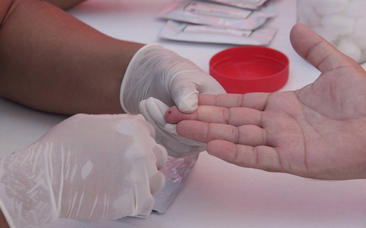 Examen de glucosa. (Manuel Guadarrama)