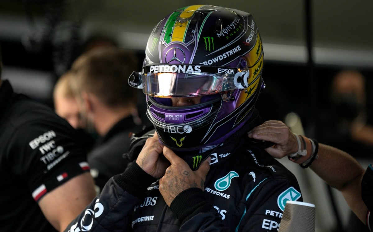 Lewis Hamilton, piloto de la escudería Mercedes (AP)