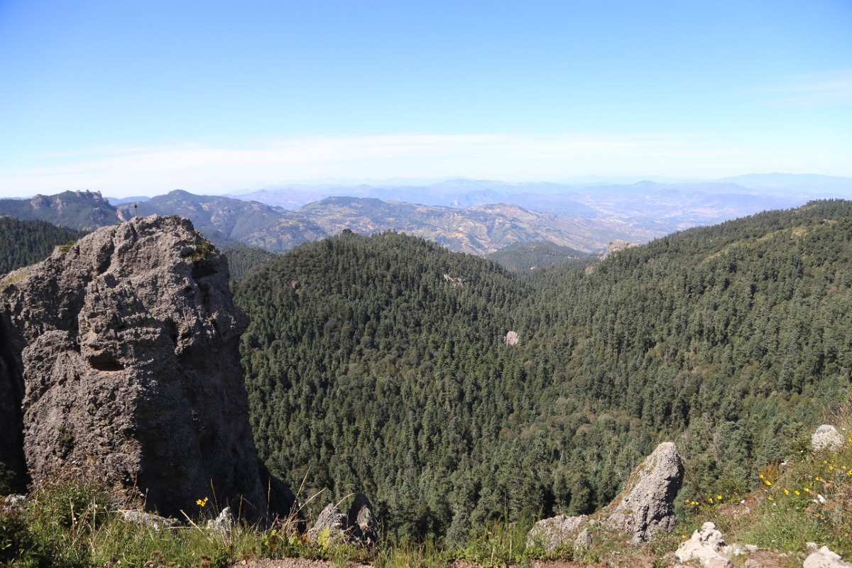 La peña de la muela, se encuentra en Mineral del Chico, para los amantes del senderismo. (Maribel Calderón)