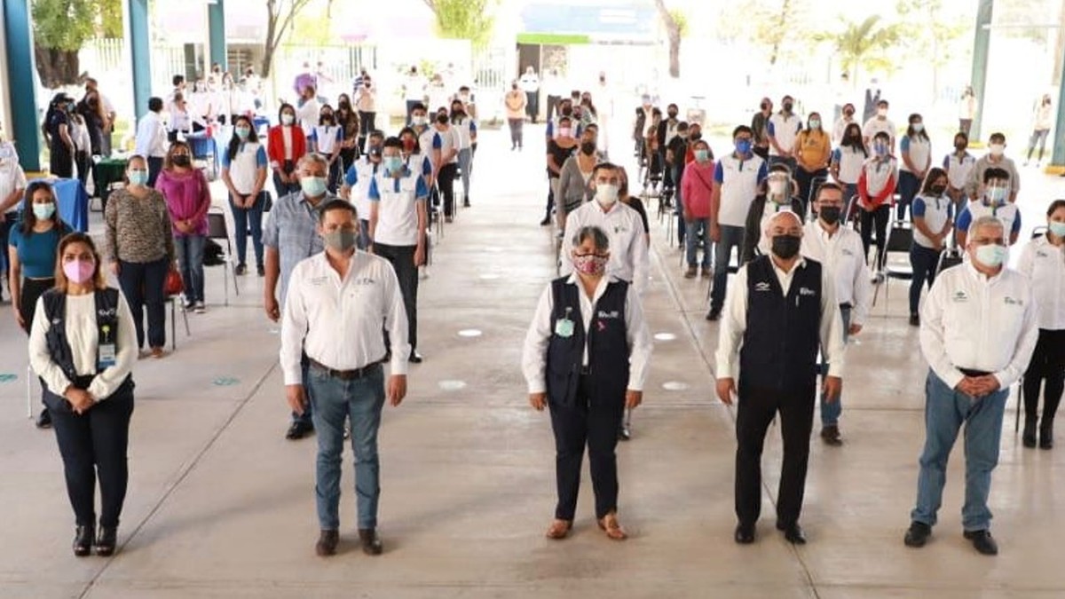Salud de Tamaulipas realizó eventos en el Conalep de Ciudad Victoria.