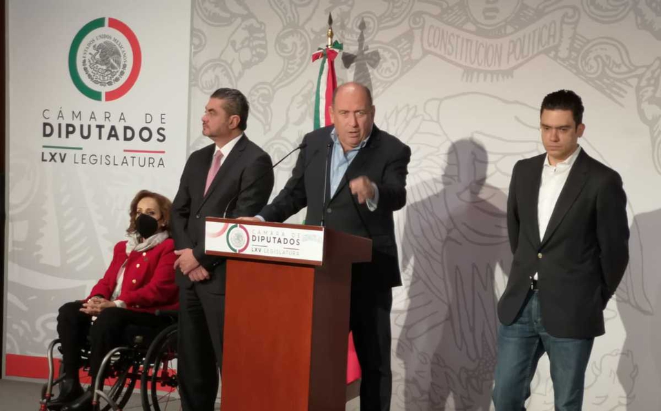 Sin acuerdos sobre Presupuesto 2022, no habrá diálogo sobre reformas: 'Va por México'