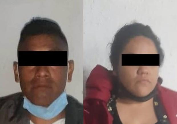 Los detenidos fueron identificados como Olga Adriana, de 35 años de edad, y José Luis, de 42. Foto: Especial