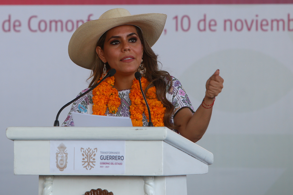 Evelyn Salgado Pineda, gobernadora de Guerrero. (Ariana Pérez)