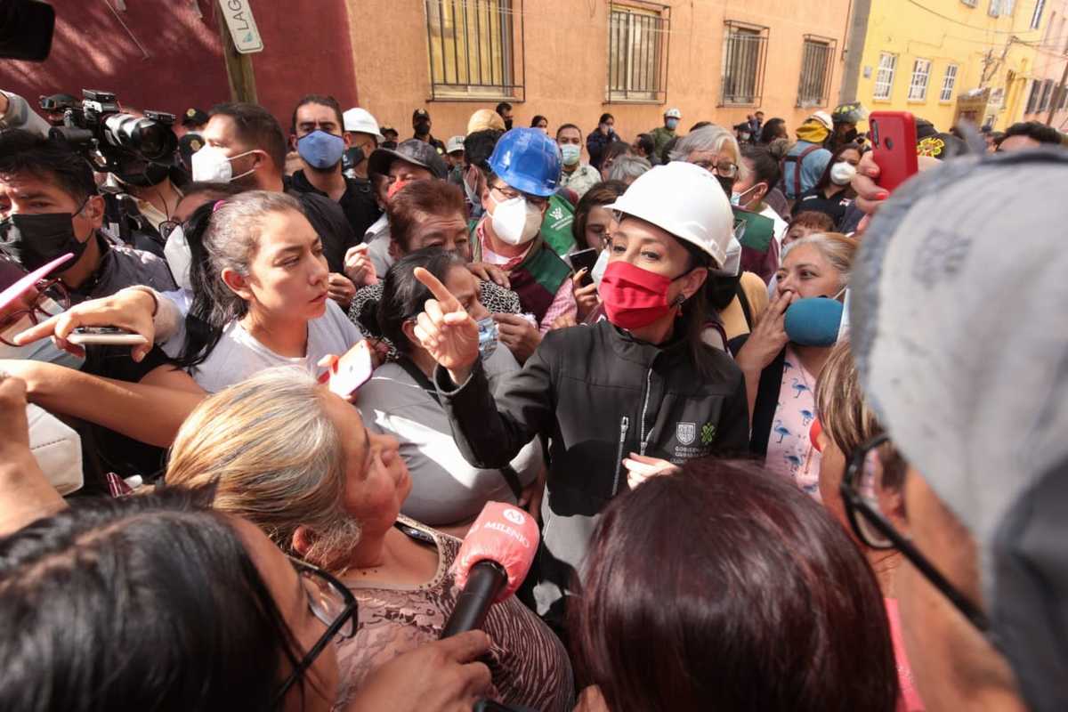 La jefa de Gobierno reiteró que los cuerpos de emergencia continúan trabajando coordinadamente (Jesús Quintanar)