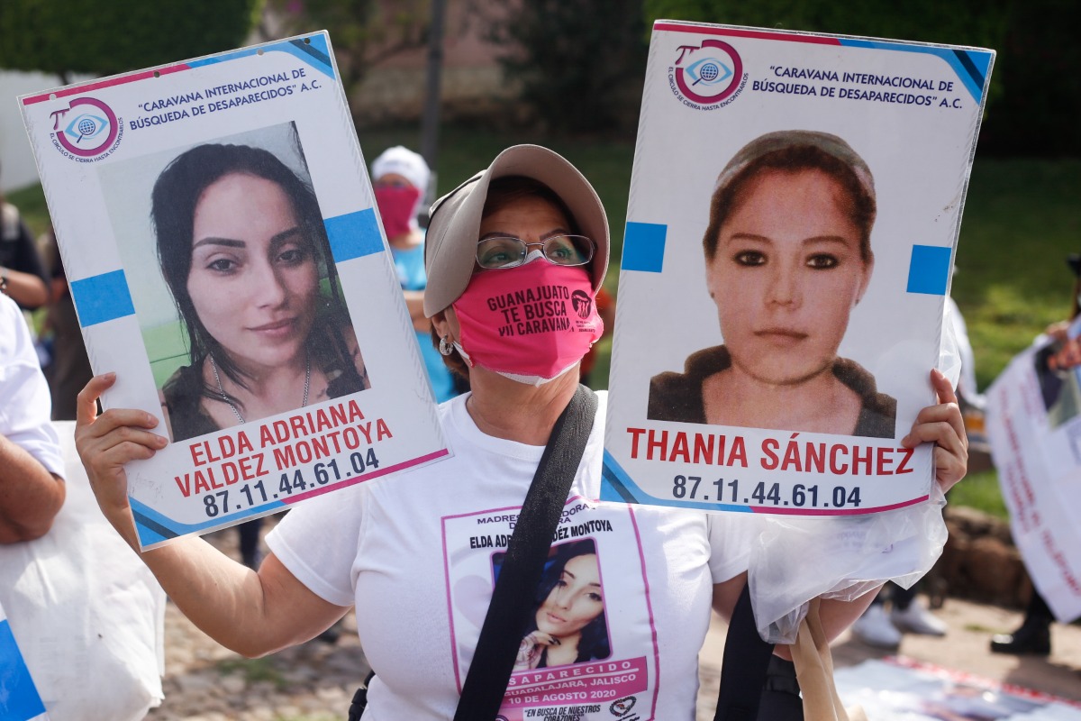 Madres de víctimas de desaparición forzada. (Araceli López)