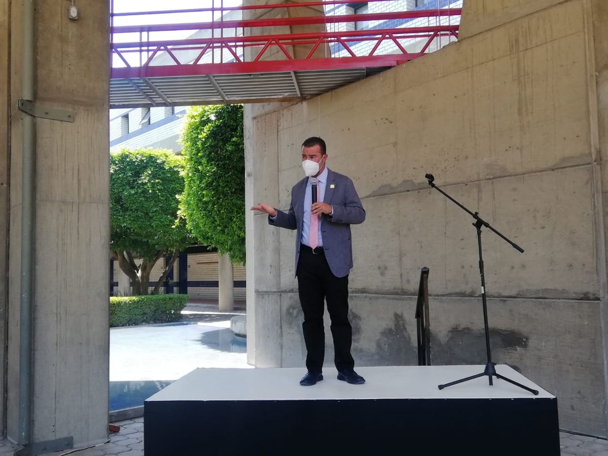 Mario Patrón Sánchez, rector de la Ibero Puebla | Jaime Zambrano