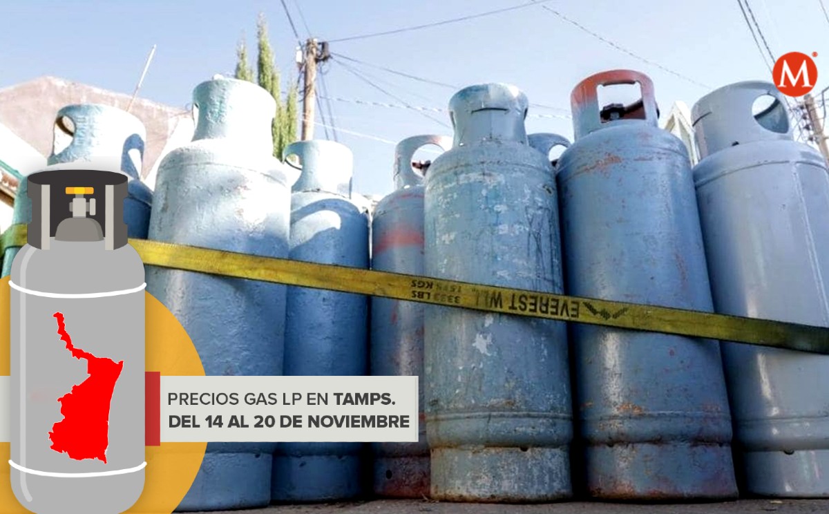 Precio del gas LP en Tamaulipas