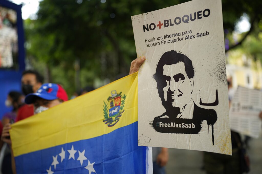 Alex Saab fue extraditado de Cabo Verde hacia Estados Unidos en octubre pasado. (AP / Archivo)