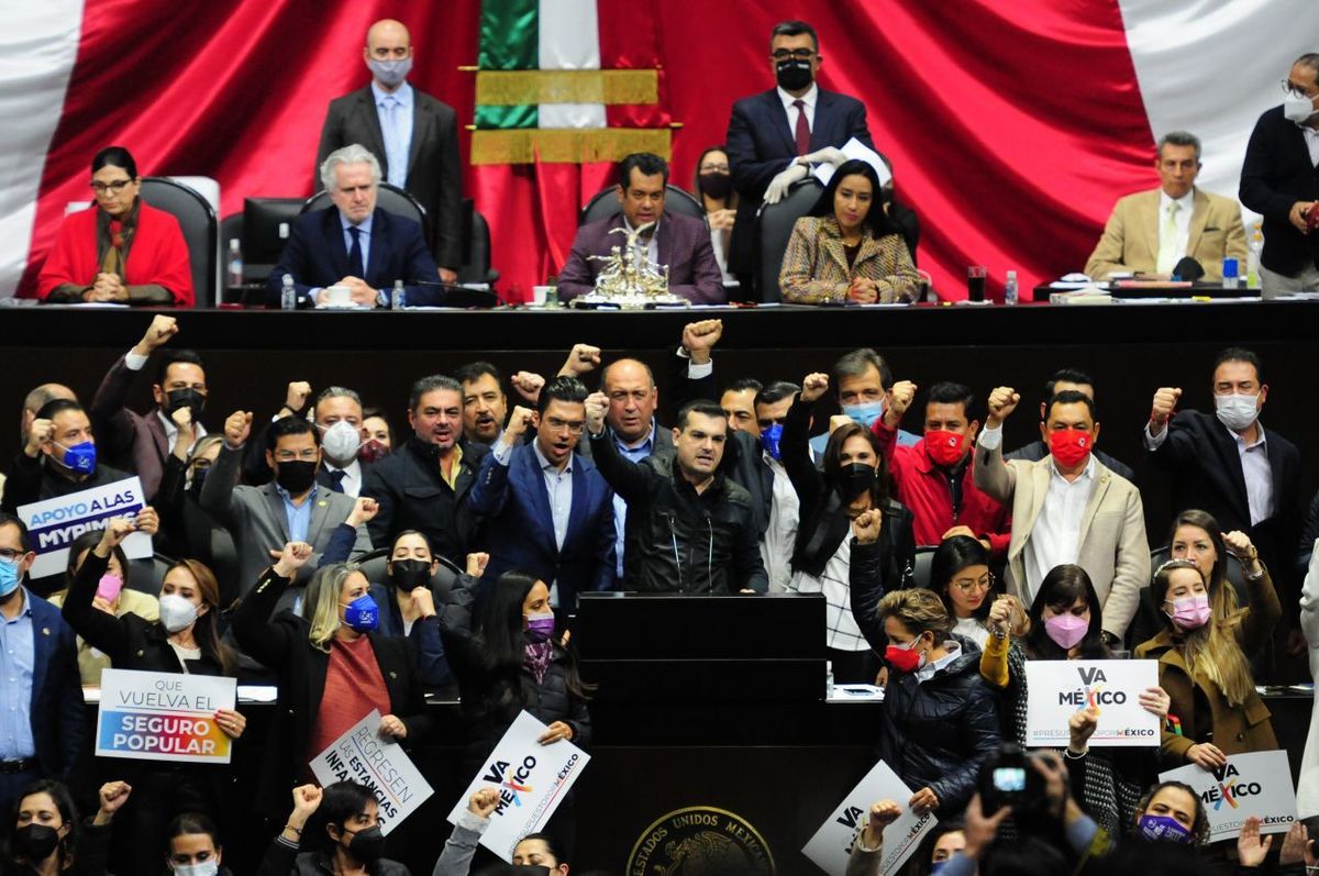 Alianza legislativa Va por México antes de la votación final del PEF2022 | Cuartoscuro