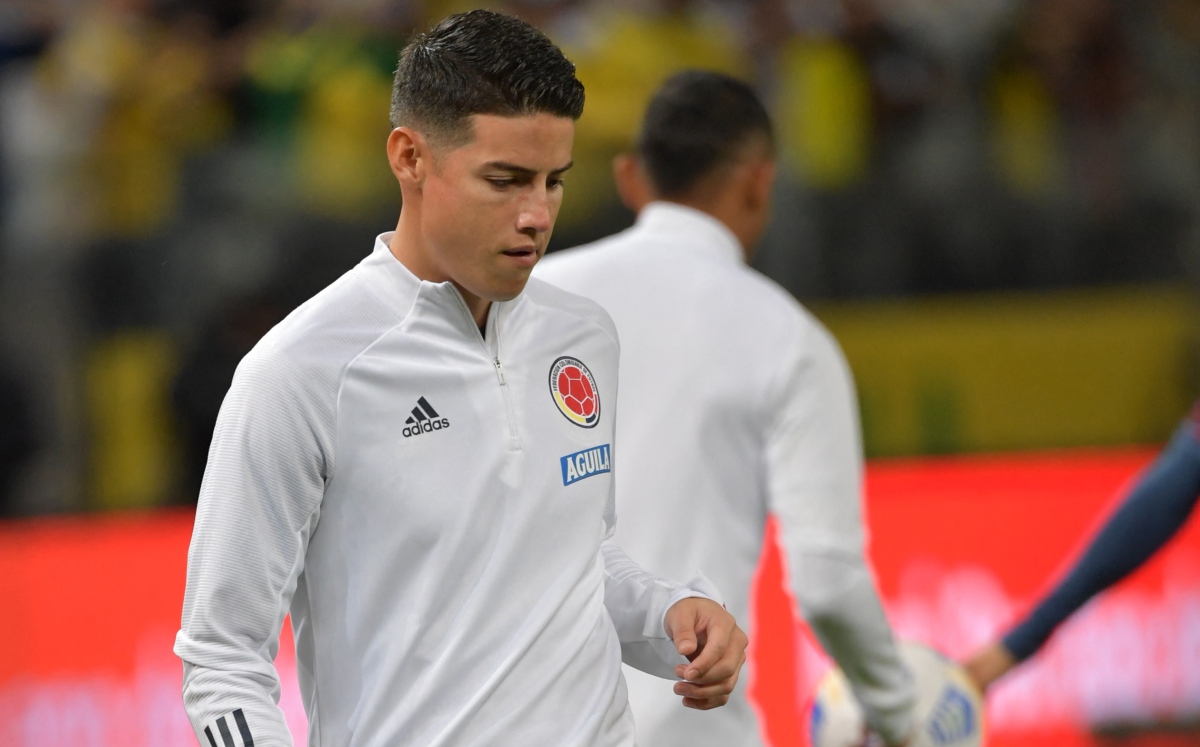 James Rodríguez, seleccionado colombiano (AFP)