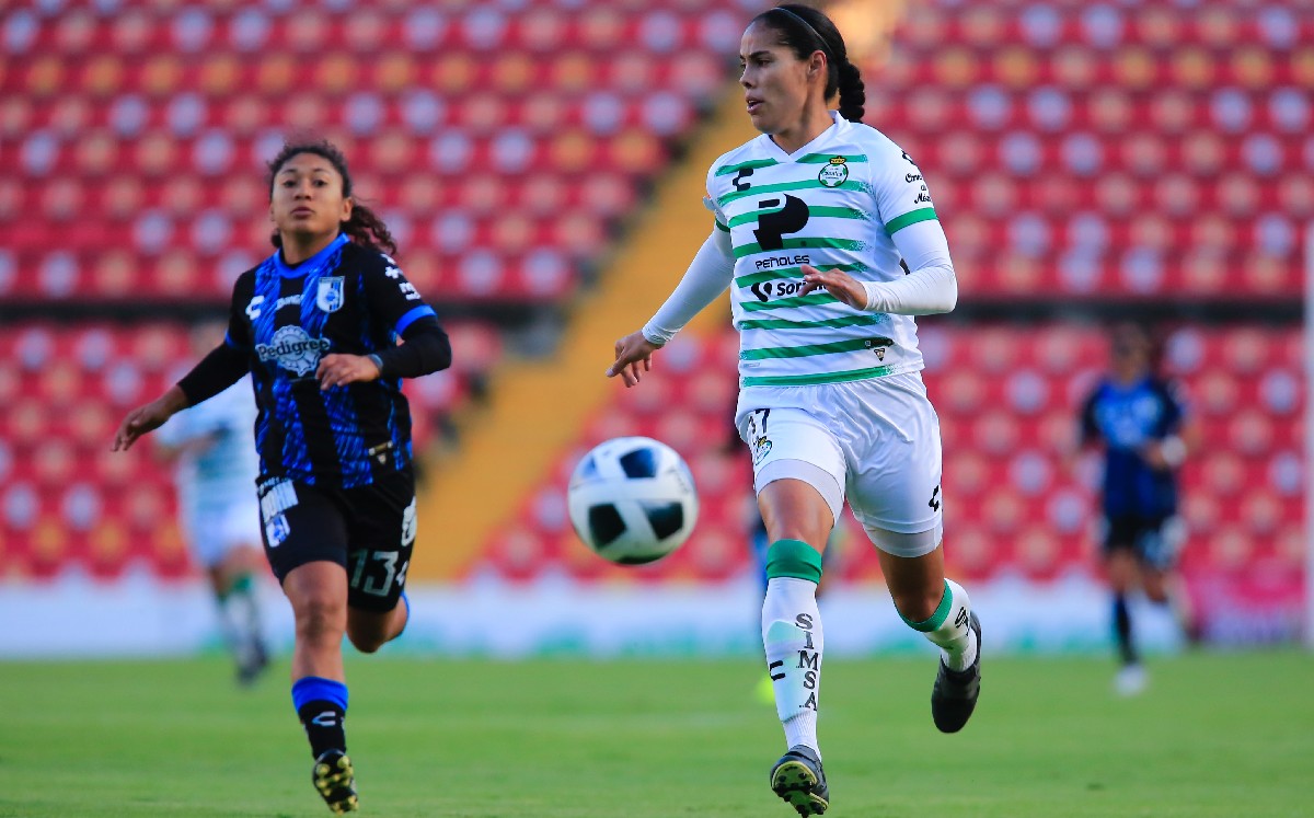 Santos Laguna Femenil cayó en Querétaro. (@ClubSantosFem)