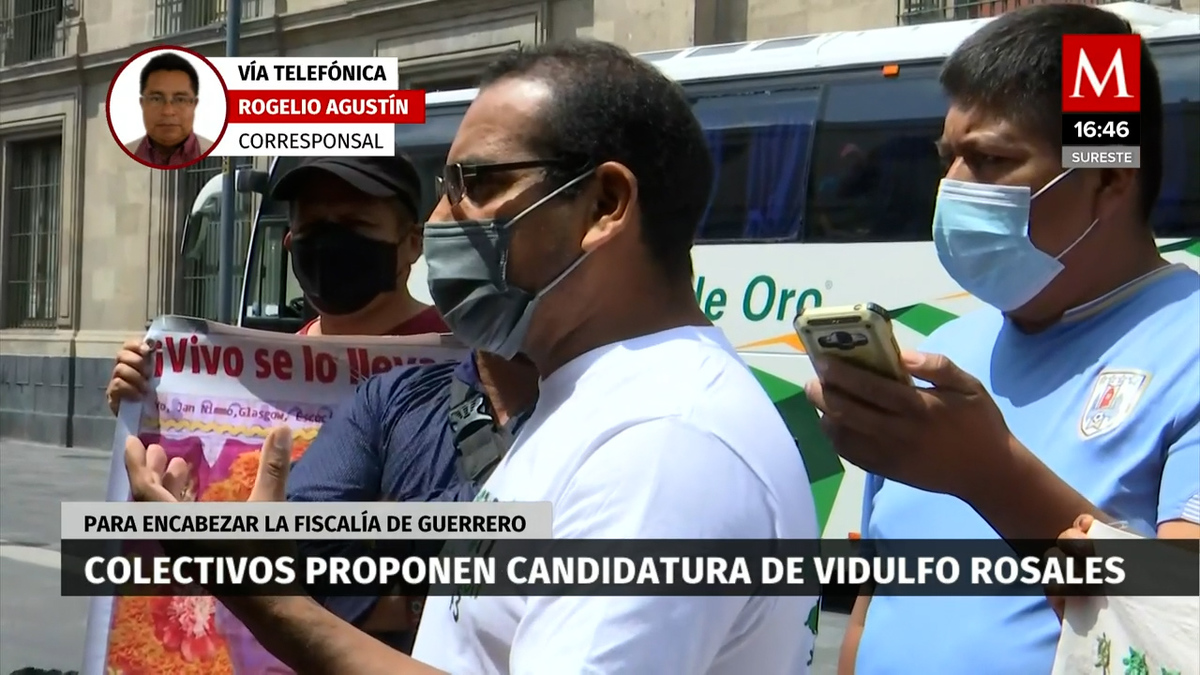 Vidulfo Rosales. Proponen que sea candidato a la fiscalía de Guerrero