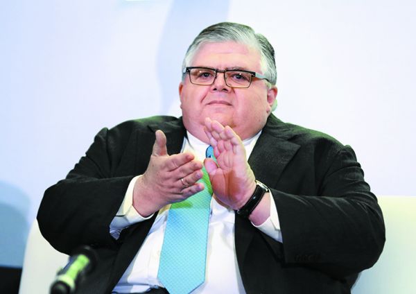 Agustín Carstens. Octavio Hoyos