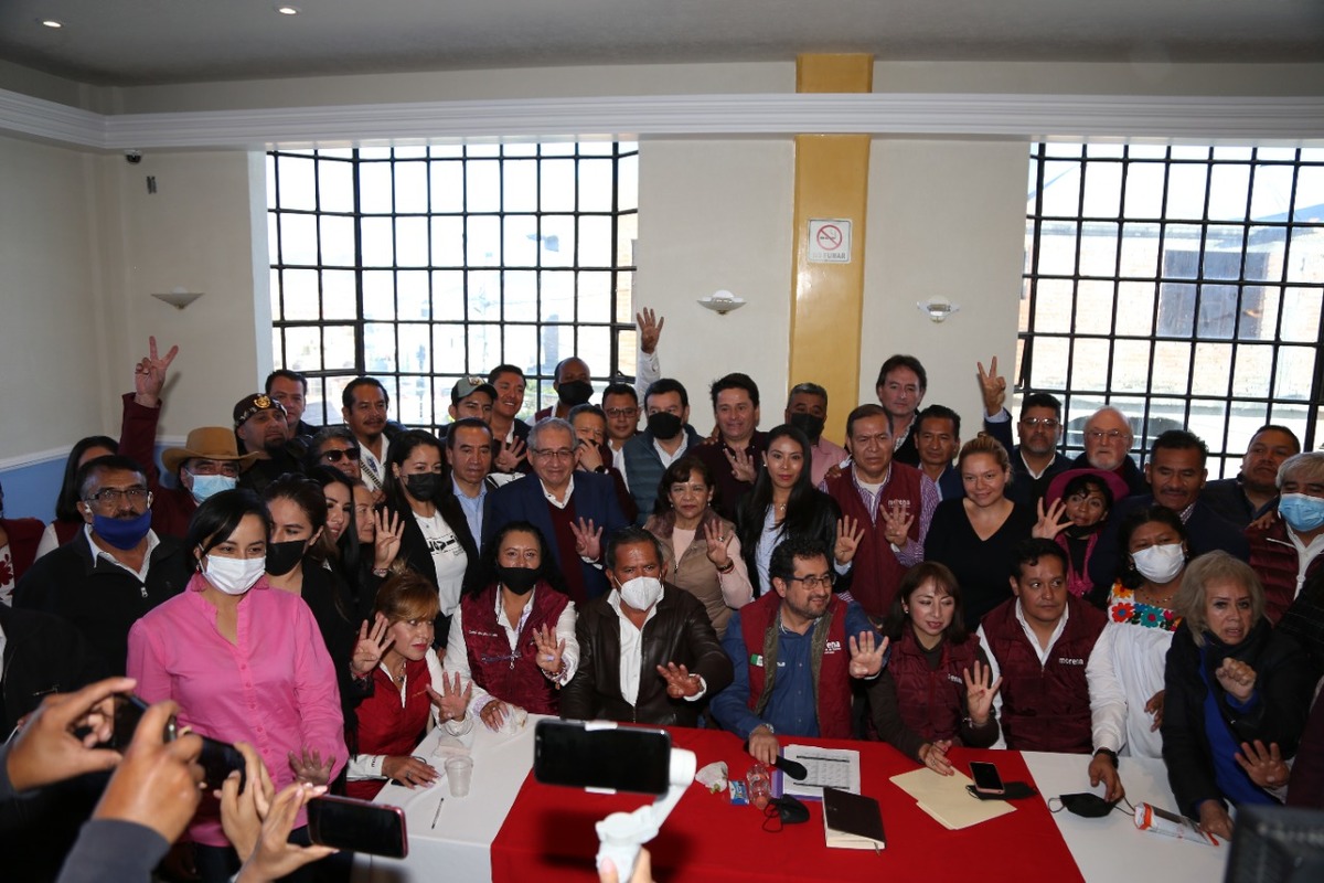 César Cravioto Romero delegado del CEN se reunió con comitiva de Morena (Maribel Calderón)