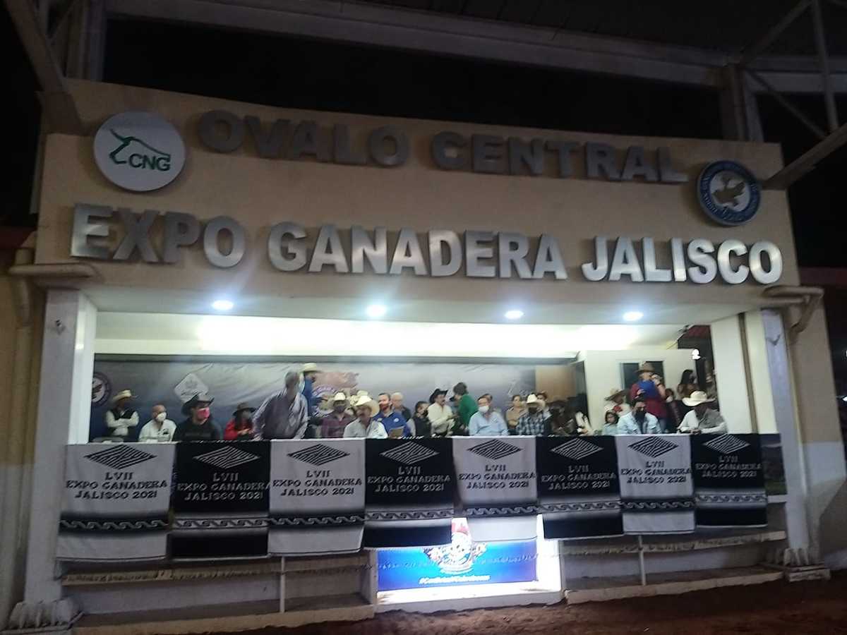 Clausura de la edición número 57 de la Expo Ganadera Jalisco 2021. (Josefina Ruíz)
