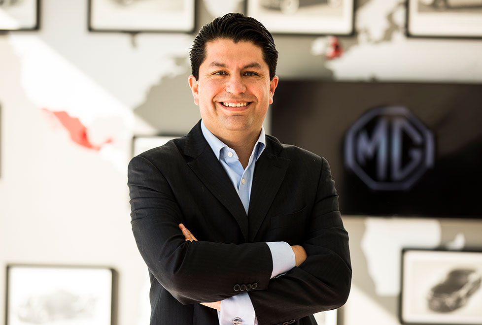 Daniel Nava, vicepresidente de operaciones MG Motor México.