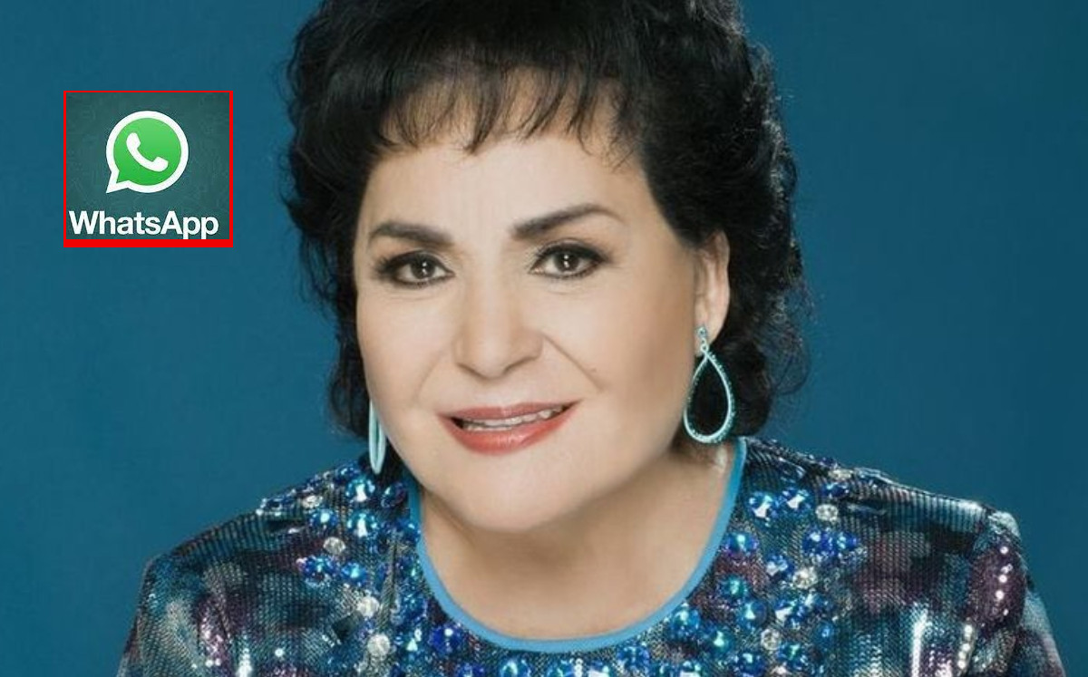 Intentan hackear cuenta de WhatsApp de Carmen Salinas, denuncia su familia. (Especial)