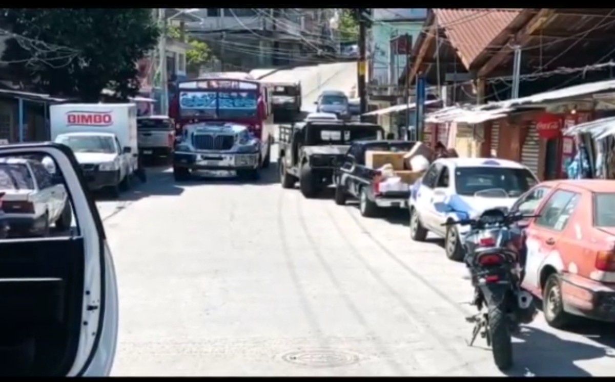 Los hechos ocurrieron entre las calles Plan de Ayutla y Xicohténcatl del mercado de la colonia Primero de Mayo. | Captura