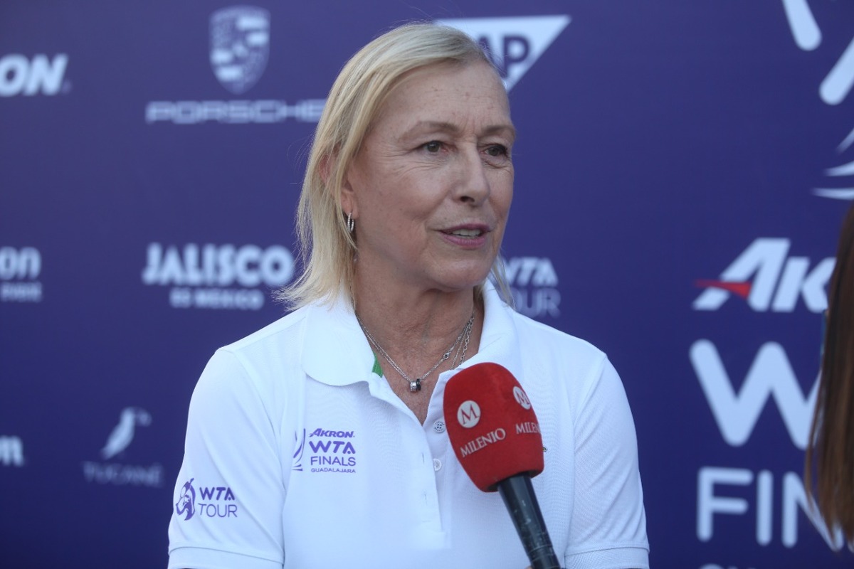 Martina Navratilova dejó su país y brilló en el deporte (Fernando Carranza)
