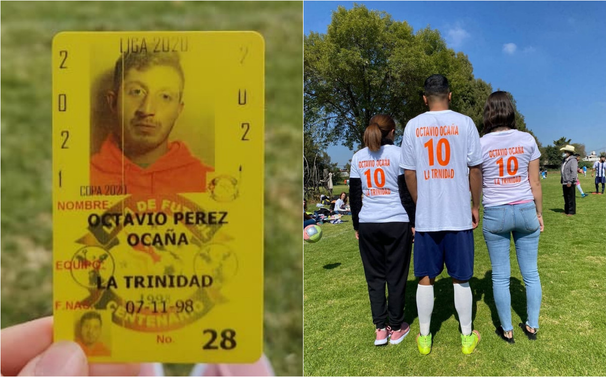 Octavio Ocaña estuvo presente de forma simbólica en partido (Bertha Ocaña en Instagram).