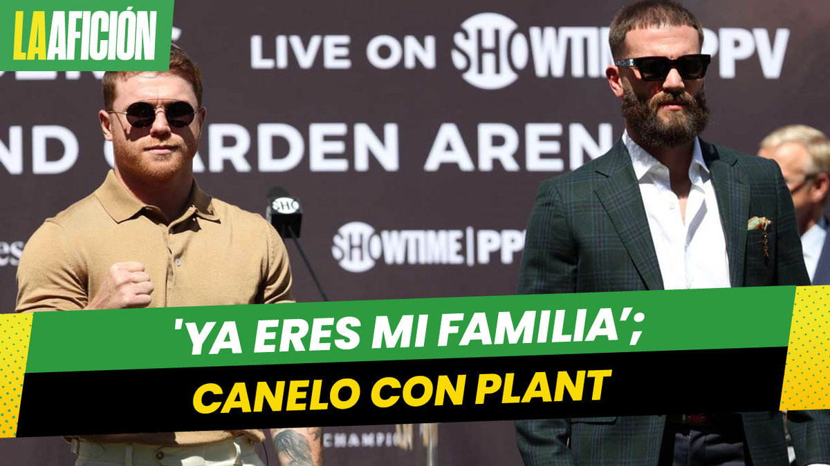 Revelan audio Canelo-Plant post pelea: Ya eres mi familia, Caleb