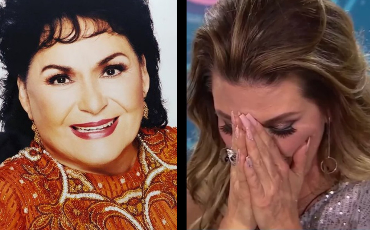 Alicia Machado rompe en llanto al enterarse que Carmen Salinas. |Especial