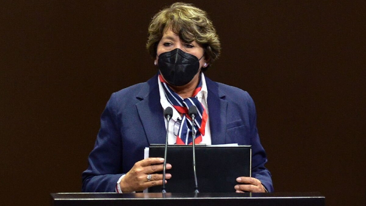 Delfina Gómez, titular de la SEP, comparece ante comisión del Senado