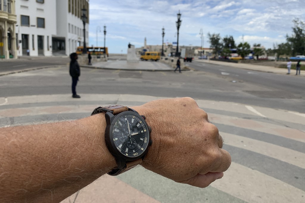 Aún cuando se había llamado a la protesta, a la hora establecida, no se registraron incidentes en La Habana, Cuba. | AFP