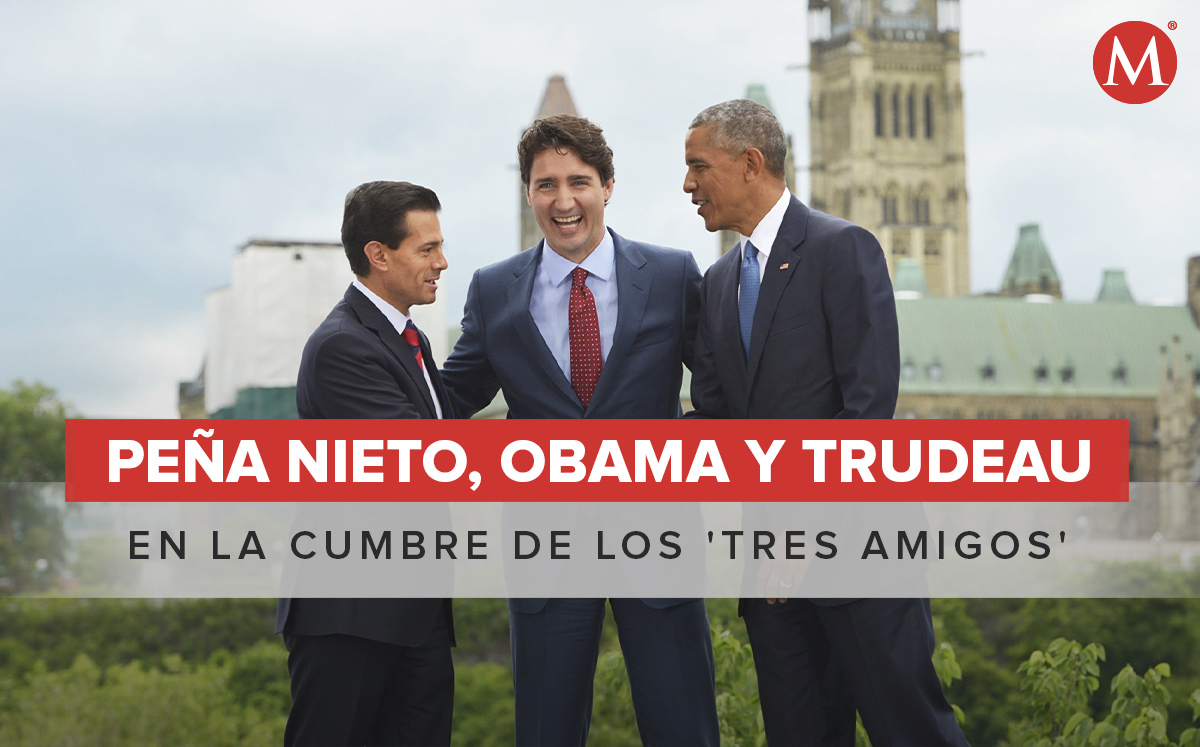 Los líderes norteamericanos se reunieron por última vez en junio de 2016. | Presidencia.