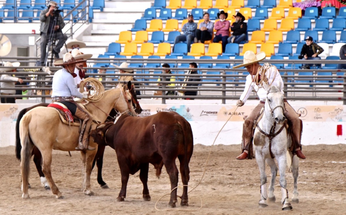 Estado de México y Nayarit se meten a cuartos de final del Campeonato Nacional Charro 2021 (Cortesía)