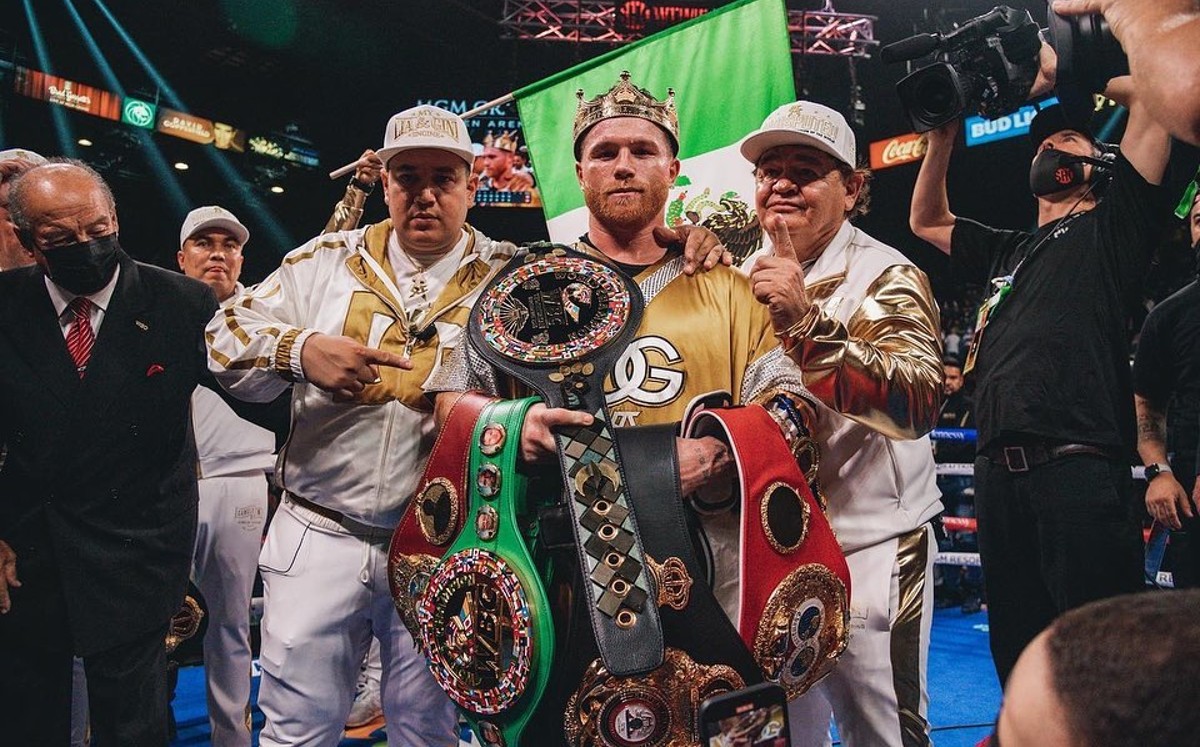 Saúl Álvarez (Instagram: @canelo)