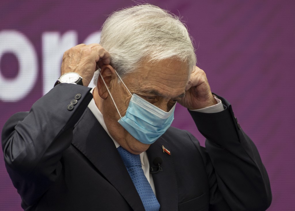 Sebastián Piñera, presidente de Chile. | AFP