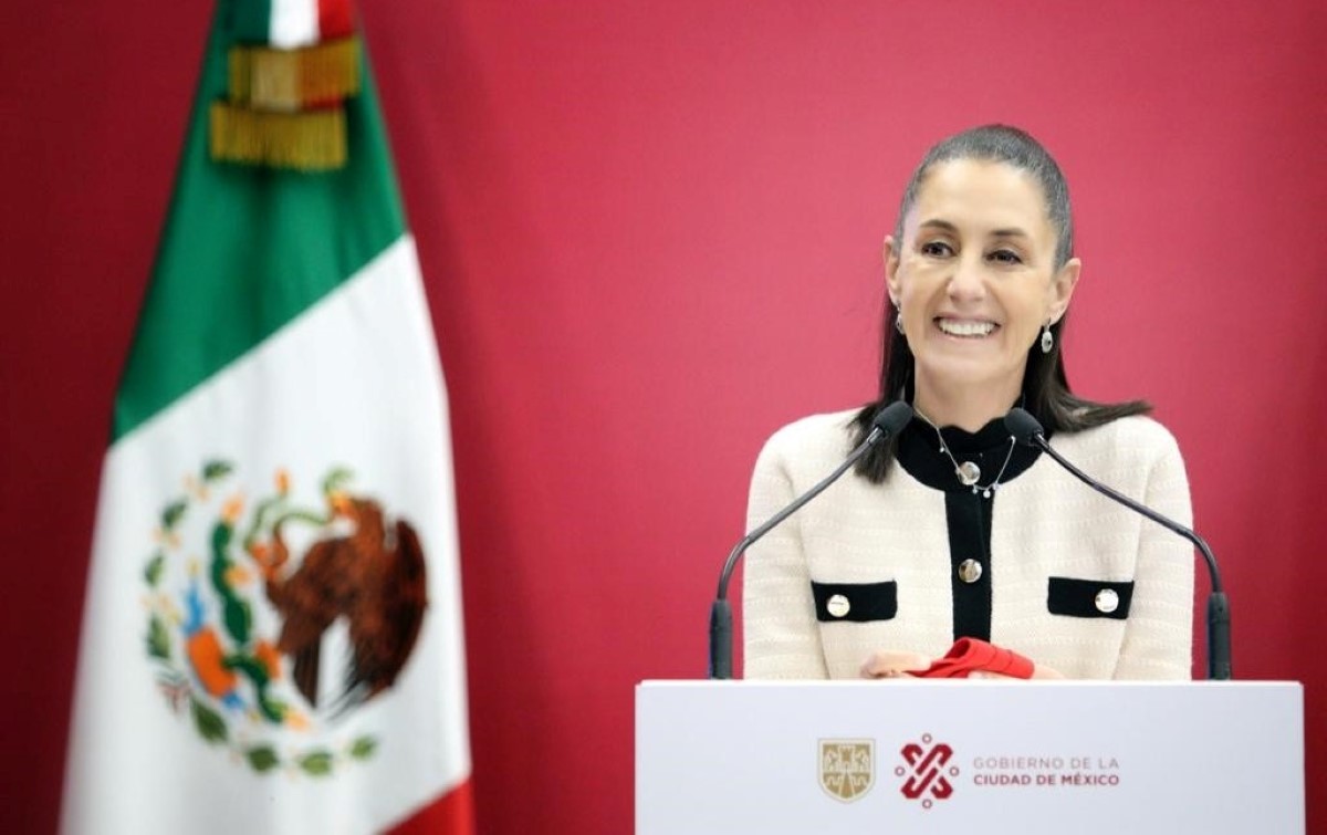 Sheinbaum dijo que se reforzarían las medidas de salud como el uso de cubrebocas. | Especial