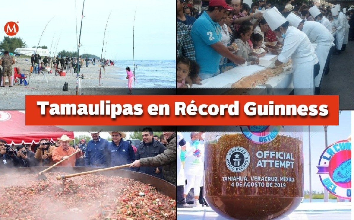 Eston son los Récord Guinnes que tiene Tamaulipas. (Especial)