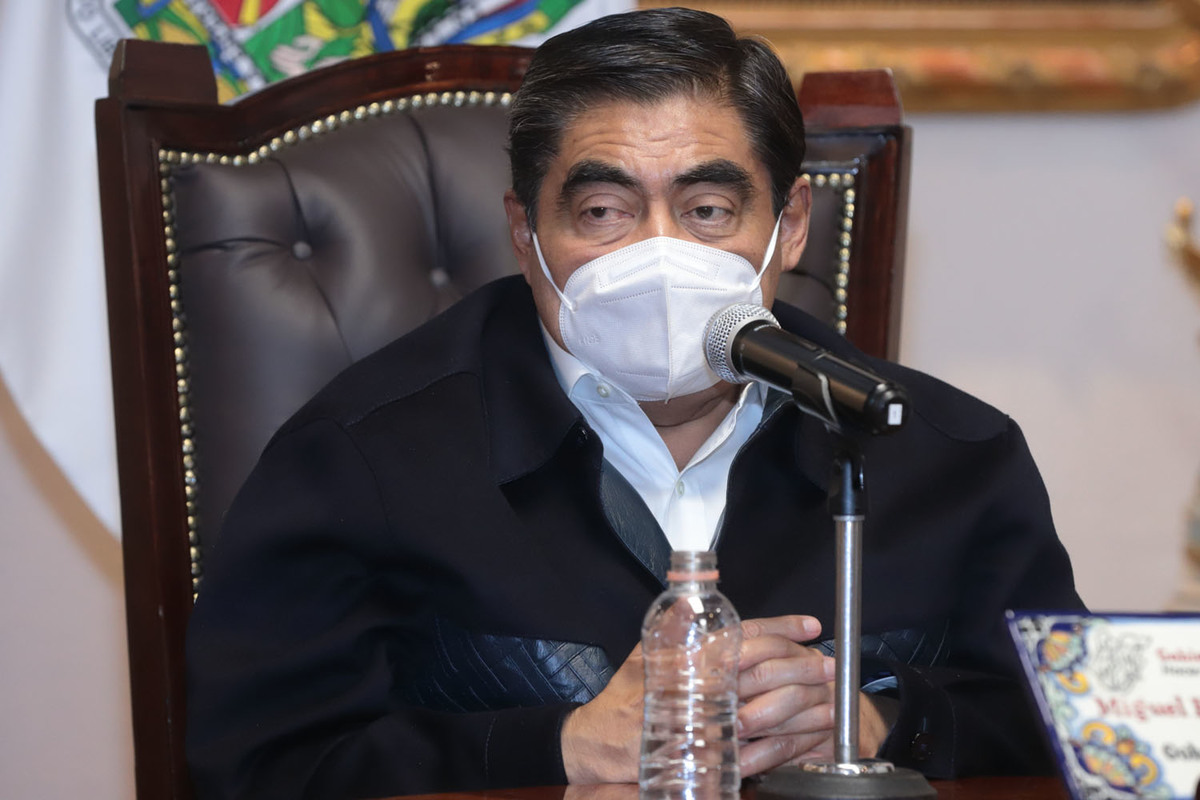 Miguel Barbosa, gobernador de Puebla. (Especial)