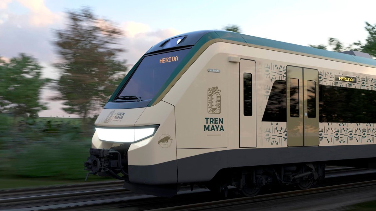 Tren Maya, presentación de nuevos diseños de tren en el Tianguis Turístico. (Fonatur)