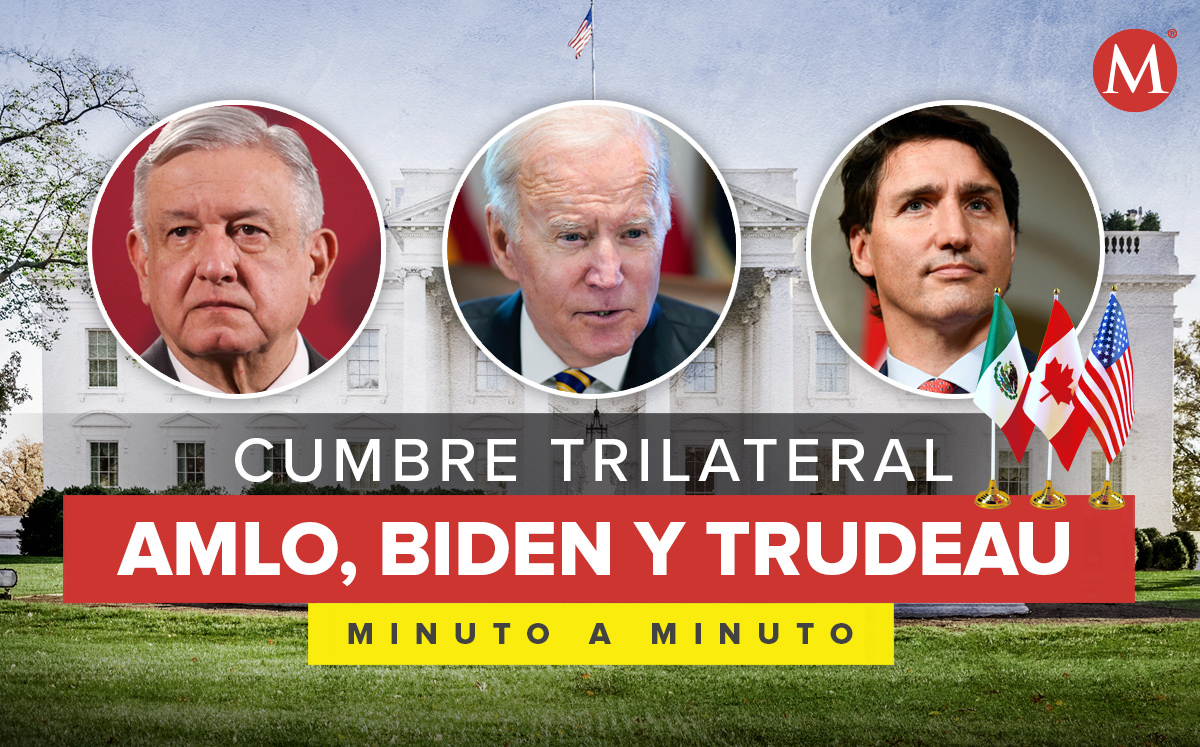 AMLO asiste hoy a Cumbre de Líderes de América del Norte. (Diseño: MILENIO)
