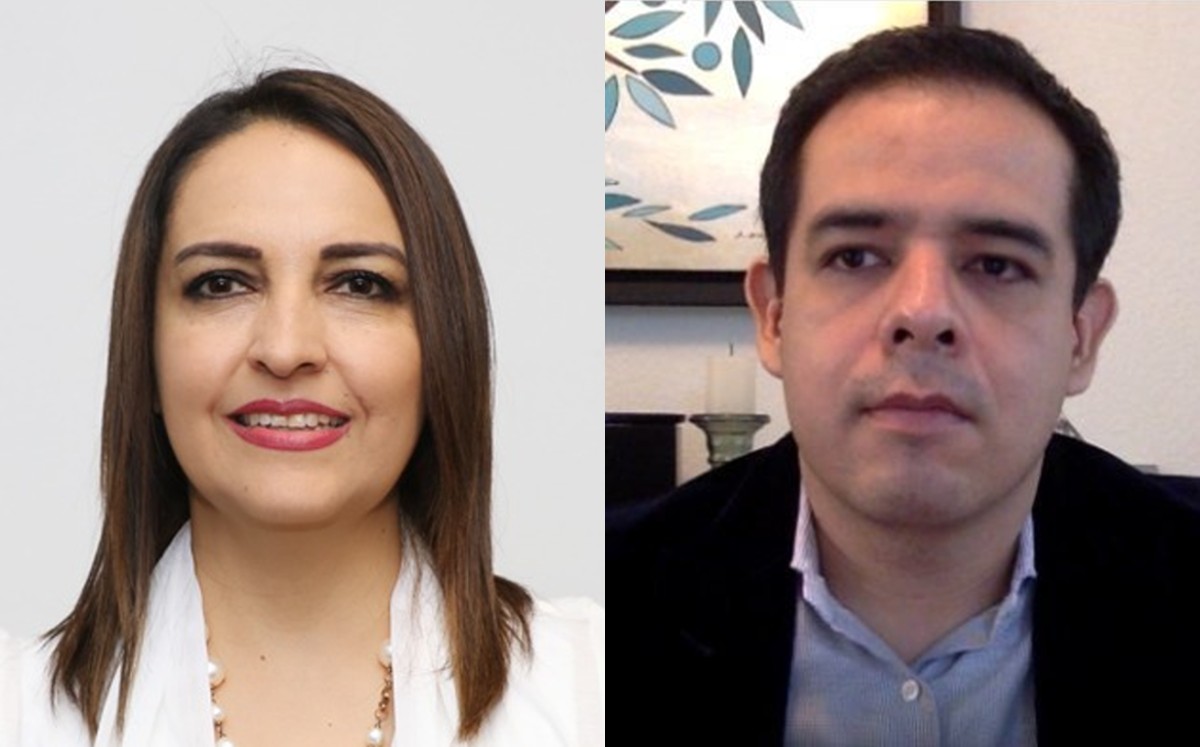 Mariela del Carmen Huerta Guerrero y Oscar López Rivera.